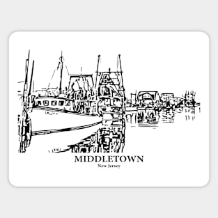 Middletown - New Jersey Magnet